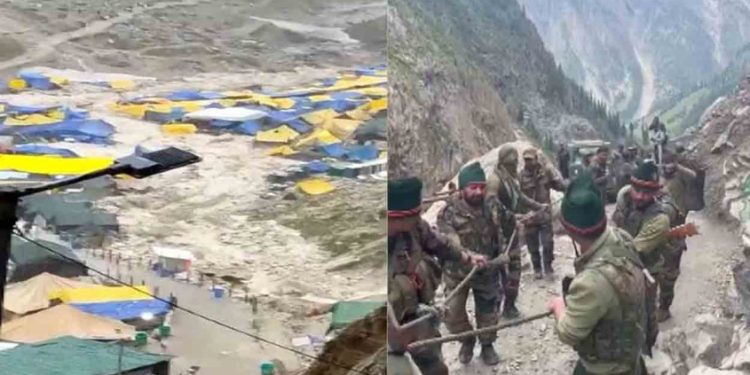 അമര്നാഥ് മിന്നൽ പ്രളയം : ഇന്ന് ഒരാളെപോലും കണ്ടെത്താനായില്ല, തിരച്ചിൽ തുടരുന്നു