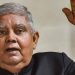 ഉപരാഷ്ട്രപതി തിരഞ്ഞെടുപ്പ്: ബംഗാൾ ഗവർണർ ജഗ്ദീപ് ധൻകർ എൻഡിഎ സ്ഥാനാർഥി