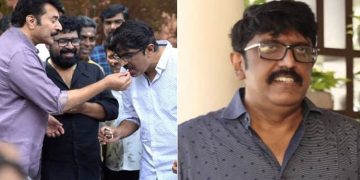 പിറന്നാൾ മധുരത്തിന്റെ നിറവിൽ ബി ഉണ്ണികൃഷ്‍ണൻ, ആഘോഷത്തില്‍ പങ്കെടുത്ത് മമ്മൂട്ടിയും