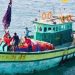 അജ്ഞാതവസ്തുവുമായി കൂട്ടിയിടിച്ച് മത്സ്യബന്ധന ബോട്ട് മുങ്ങി; 18 മത്സ്യത്തൊഴിലാളികളെ കാണാതായി