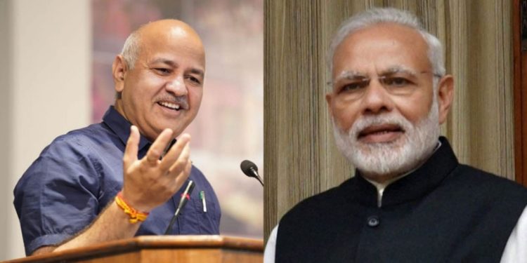 എന്തൊരു ഗിമ്മിക്കാണു മോദിജി? ഞാൻ ഡൽഹിയിലുണ്ട്: ലുക്ക്ഔട്ട് സർക്കുലറിൽ സിസോദിയ