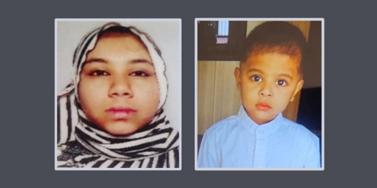 അമ്മയും മകനും പുഴയിൽ മരിച്ച നിലയിൽ; മകനെ ദേഹത്തു ചേർത്തു കെട്ടിയ നിലയിൽ