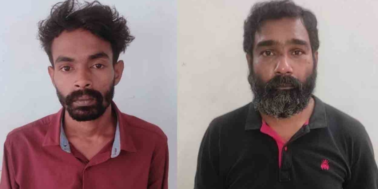 ബൈക്കും മൊബൈലും മോഷ്ടിച്ചു; ആലുവയിൽ രണ്ടുപേർ പിടിയിൽ