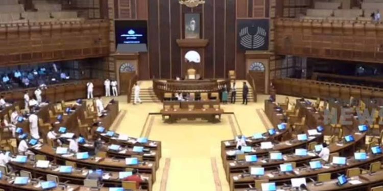 രണ്ടാമന്റെ കസേരയില് കെ.രാധാകൃഷ്ണന് ; നിയമസഭയില് മന്ത്രിമാര്ക്ക് കസേര മാറ്റം