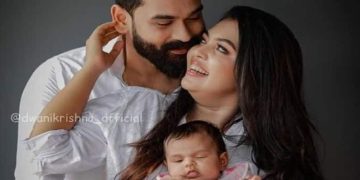 ‘യുവാച്ഛനും മൃദ്വമ്മയ്ക്കുമൊപ്പം എന്‍റെ ആദ്യ ഫോട്ടോഷൂട്ട്’; വൈറലായി കുഞ്ഞ് ധ്വനിയുടെ ചിത്രങ്ങള്‍