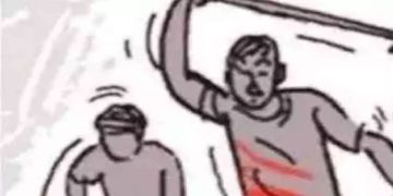 അവിഹിത ബന്ധം ആരോപിച്ച് വിധവയെ നാട്ടുകാർ കെട്ടിയിട്ട് മർദിച്ചു