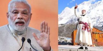 പരമ്പരാഗത വേഷം ധരിച്ച് പ്രധാനമന്ത്രിയുടെ ക്ഷേത്ര ദർശനം; ഉത്തരാഖണ്ഡ് സന്ദർശനം പുരോഗമിക്കുന്നു