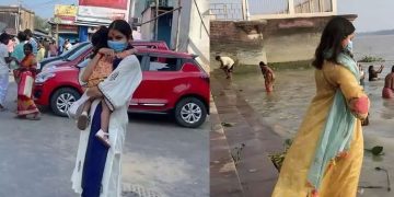 മകൾ വാമികക്കൊപ്പം പൊതുനിരത്തിൽ അനുഷ്ക ശർമ; ചിത്രം വൈറലാവുന്നു