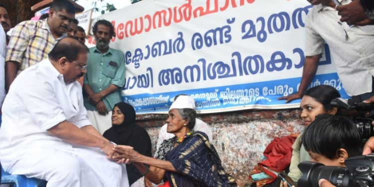 ‘എന്ഡോസള്ഫാന് ഇരകളോട് കടുത്ത അനീതി’; ദയാബായിയെ സന്ദർശിച്ച് സുധാകരൻ