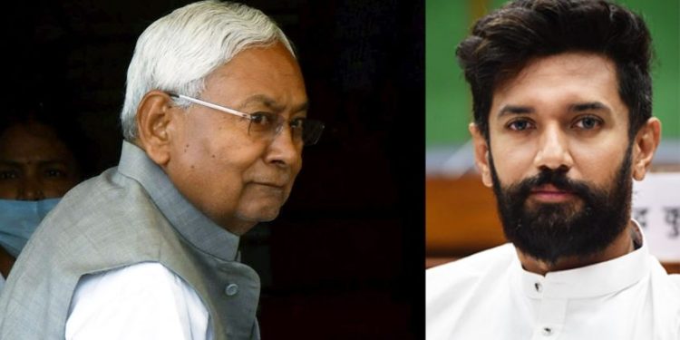 ബിജെപി സ്ഥാനാർഥികളുടെ പ്രചാരണത്തിന് ചിരാഗ്; രഹസ്യധാരണ വെളിപ്പെട്ടെന്ന് നിതീഷ്