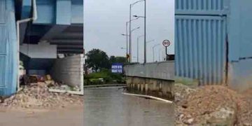 ബെംഗലുരുവില്‍ മേല്‍പ്പാലം പണി പൂര്‍ത്തിയാവും മുന്‍പ് പില്ലറില്‍ വിള്ളല്‍, പരാതി നല്‍കിയിട്ടും നടപടിയില്ല