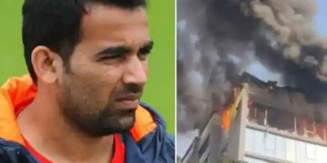 മുന്‍ ഇന്ത്യന്‍ താരം സഹീര്‍ ഖാന്റെ റസ്റ്റ്‌റന്റ് ഉള്‍പ്പെടുന്ന കെട്ടിടത്തില്‍ തീപിടിത്തം