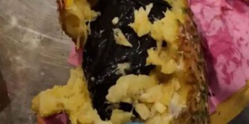 പൈനാപ്പിളിനകത്ത് കഞ്ചാവ്; യാത്രക്കാരന്‍ വിമാനത്താവളത്തില്‍ പിടിയില്‍