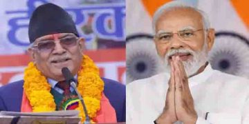 നേപ്പാളില്‍ വീണ്ടും കമ്മ്യൂണിസ്റ്റ് നേതാവ് അധികാരത്തില്‍; പ്രചണ്ഡക്ക് ആശംസകളുമായി മോദി