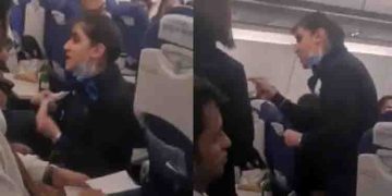 ‘ഞാൻ നിങ്ങളുടെ വേലക്കാരിയല്ല, ഇതിലെ ജീവനക്കാരിയാണ്’, യാത്രക്കാരനോട് പൊട്ടിത്തെറിച്ച് എയർഹോസ്റ്റസ്