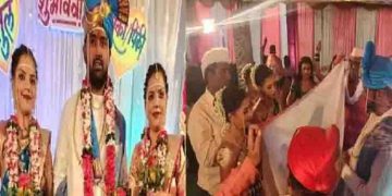 ഒരേ യുവാവിനെ വിവാഹം ചെയ്ത് ഐടി എഞ്ചിനീയർമാരായ ഇരട്ട സഹോദരിമാർ…