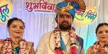 ഇരട്ടകളായ യുവതികൾ ഒരാളെ വിവാഹം ചെയ്ത സംഭവം വിവാദമാകുന്നു