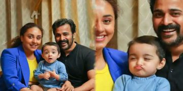 എക്സ്പ്രഷൻ ക്വീനിനൊപ്പം ചിത്രങ്ങൾ പകർത്തി പേളിയും അരവിന്ദും