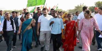 നൂറാം ദിനം പിന്നിട്ട് രാഹുൽ ​ഗാന്ധിയുടെ ഭാരത് ജോഡോ യാത്ര; ബിജെപി ഭയപ്പെട്ടെന്ന് കോൺ​ഗ്രസ്