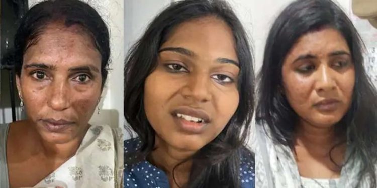 കുഴഞ്ഞുവീണതായി അഭിനയിക്കും, മാല പൊട്ടിച്ചോടും; മൂവർസംഘം പിടിയിൽ