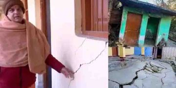 ജോഷിമഠിന് സമീപമുള്ള ജ്യോതിർമഠിലെ ശങ്കരാചാര്യ മഠത്തിലും വിള്ളൽ രൂക്ഷം