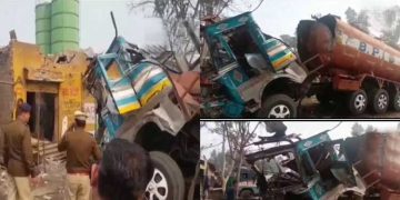 ഹരിയാനയിൽ കെമിക്കൽ ടാങ്കർ പൊട്ടിത്തെറിച്ച് രണ്ട് മരണം