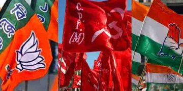 ത്രിപുരയിൽ പ്രത്യുദിനെ ഒപ്പം നിർത്താൻ സിപിഎം-കോൺഗ്രസ് സഖ്യം, പരിഹസിച്ച് പ്രചാരണം തുടങ്ങി ബിജെപി