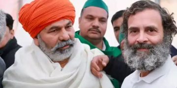 രാഹുലിനും ജോഡോ യാത്രക്കും പിന്തുണയുമായി കർഷക നേതാവ് രാകേഷ് ടിക്കായത്ത്