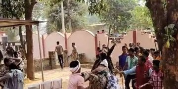 ക്രിസ്ത്യൻ പള്ളി തകർത്ത കേസിൽ അഞ്ച് ബി.ജെ.പിക്കാർ അറസ്റ്റിൽ; ബി.ജെ.പി നേതാക്കളെ പൊലീസ് വഴിയിൽ തടഞ്ഞു