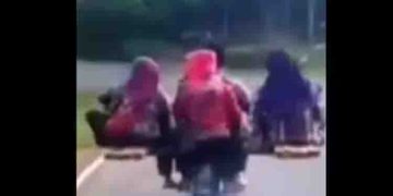 എട്ടംഗ കുടുംബത്തിന് സഞ്ചരിക്കാൻ ഒരു ബൈക്ക്; വീഡിയോ വൈറലാകുന്നു