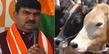 ‘പശുവിനെ കെട്ടിപ്പിടിക്കുന്നത് ബിപി കുറയ്ക്കും, അസുഖങ്ങൾ തടയും’; യുപി മൃഗ സംരക്ഷണ വകുപ്പ് മന്ത്രി