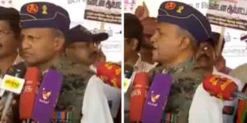 ‘തോക്കും ബോംബും ഉപയോ​ഗിക്കാൻ തഴക്കമുള്ളവരാണ്’; തമിഴ്നാട്ടിൽ വിരമിച്ച സൈനികന്റെ ഭീഷണി പ്രസംഗം, കേസ്