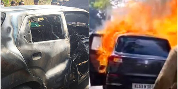 ‘കാറില്‍ സൂക്ഷിച്ചത് വെള്ളം, പെട്രോളല്ല; മണം വരുന്നെന്ന് പ്രജിത് പറഞ്ഞതും തീ ആളിക്കത്തി’