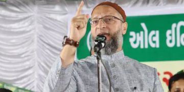 അസദുദ്ദീൻ ഒവൈസിയുടെ ദില്ലിയിലെ വസതിക്ക് നേരെ കല്ലേറ്