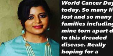 ‘നിരവധി കുടുംബങ്ങളെ തകർത്ത രോ​ഗം’; കുറിപ്പുമായി സുപ്രിയ മേനോൻ
