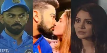 വിരാട് കോലിയുടെ പ്രതിമയുടെ ചുണ്ടില്‍ ചുംബിച്ച് യുവതി; അനുഷ്ക ഇതൊന്നും കാണുന്നില്ലേ എന്ന് ആരാധകര്‍-വീഡിയോ