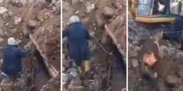 21 ദിവസം കെട്ടിടാവശിഷ്ടങ്ങൾക്കിടയിൽ, ഒടുവില്‍ ജീവനോടെ ഒരു രക്ഷപ്പെടല്‍; വൈറല്‍ വീഡിയോ