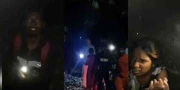 എതിര്‍പ്പ് മറികടന്ന് കാട് കയറിയ സംഘം കുടുങ്ങി, ഗര്‍ഭിണി അടക്കമുള്ള സംഘത്തെ പുറത്തെത്തിച്ചത് അതിസാഹസികമായി