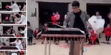 മജീഷ്യന്‍റെ തന്ത്രം പൊളിച്ച് കാണി; പിന്നാലെ കുപ്പിയേറ്, വൈറലായി ഒരു വീഡിയോ