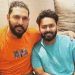 ഇതിനേക്കാള് വലുത് ചാടിക്കടന്നതാണ് നമ്മള്, കട്ട സപ്പോര്ട്ട്; റിഷഭിനെ സന്ദര്ശിച്ച് യുവി, ചിത്രം വൈറല്