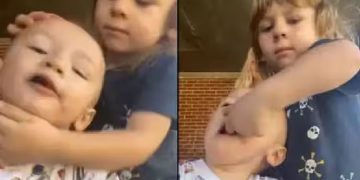 കുഞ്ഞനുജൻ കളിപ്പാട്ടം വിഴുങ്ങി; രക്ഷകനായത് മൂന്നുവയസ്സുകാരൻ