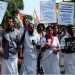 ‘മേയറെ തേടി’; കൊച്ചി മേയറുടെ വീട്ടിലേക്ക് യുഡിഎഫ് മാർച്ച്