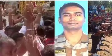 മേജര്‍ ജയന്തിനെ അവസാനമായി ഒരുനോക്ക് കാണാൻ വൻ ജനാവലി; കണ്ണീരോടെ വിട നല്‍കി ജന്മനാട്