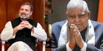 ഇന്ത്യൻ ജനാധിപത്യത്തെ ലോകം വാഴ്ത്തുമ്പോൾ, ചിലർ മോശമെന്ന് സ്ഥാപിക്കുന്നു: രാഹുലിനെ വിമർശിച്ച് ഉപരാഷ്ട്രപതി