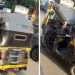 ഓടിക്കൊണ്ടിരുന്ന ഓട്ടോയ്ക്ക് മുകളിലേക്ക് ഇരുമ്പ് പൈപ്പ് വീണ് അപകടം; രണ്ട് മരണം
