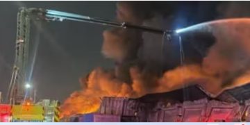 സൗദി അറേബ്യയില്‍ വെയർഹൗസിൽ തീപിടിത്തം