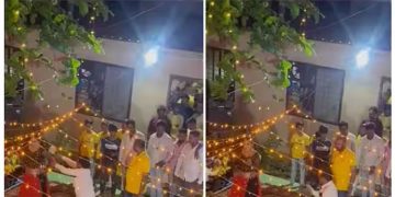 ആടിപ്പാടി കോൺ​ഗ്രസ് നേതാവ്, നർത്തകിക്ക് നേരെ കറൻസി നോട്ടുകൾ വാരിയെറിഞ്ഞു; മാപ്പ് പറയണമെന്ന് ബിജെപി