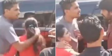 പൊതുവഴിയിൽ കാമുകിയെ തല്ലി യുവാവ്, യുവ നടന്‍റെ മാസ് ഇടപെടല്‍; മാപ്പ് പറയണമെന്ന് ആവശ്യപ്പെട്ടു, വീഡിയോ വൈറൽ