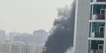 യുഎഇയിലെ വെയര്‍ഹൗസില്‍ വന്‍ തീപിടുത്തം