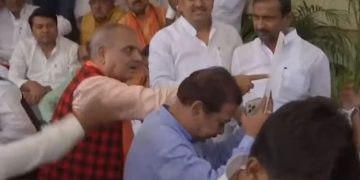 ലഡുവിനെ ചൊല്ലി ബിഹാർ നിയമസഭയിൽ ആർ.ജെ.ഡി-ബി.ജെ.പി സംഘർഷം